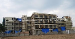 jual pemasangan aluminium alexindo hitam hotel bojonegoro