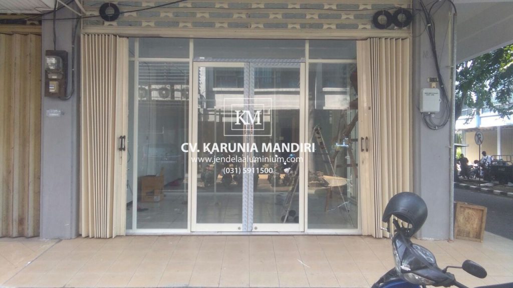Partisi Aluminium Ruko Rungkut Megah Raya Surabaya
