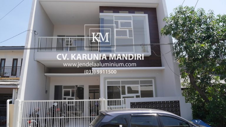 Aluminium Kaca Rumah di Bhaskara Sari – Surabaya Timur